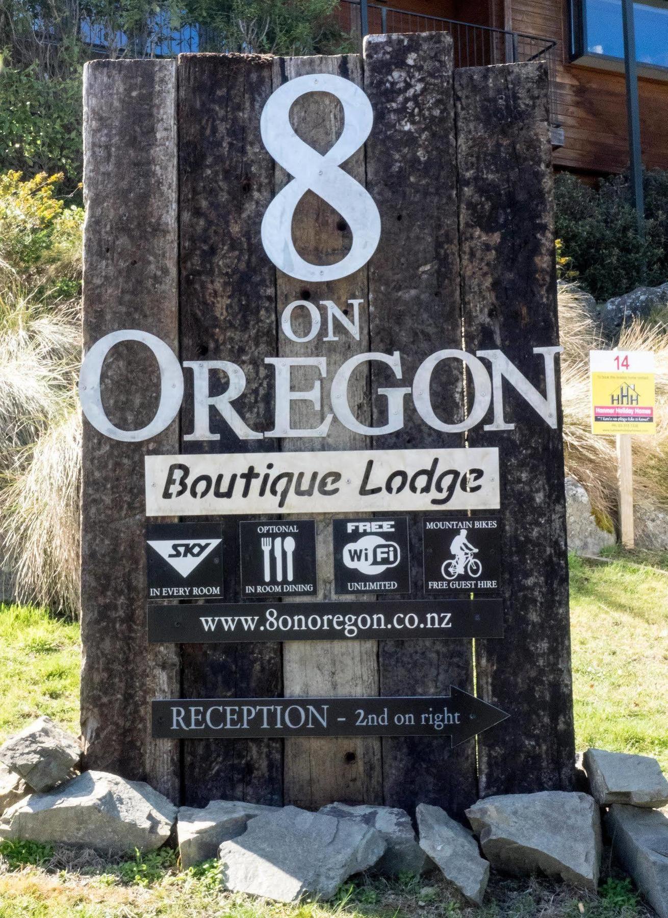 8 On Oregon Boutique Lodge Hanmer Springs Esterno foto